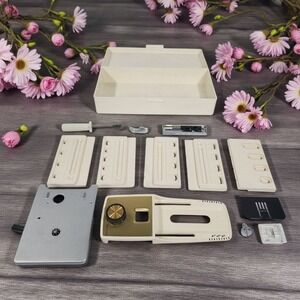 Kenmore Button Hole Adapter Accessories 45195 45196 45197 Button Holer‎ Template